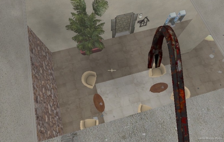 rusty black crowbar