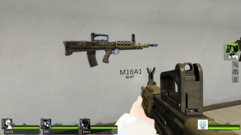SA80 Assault Rifle (M16A2)