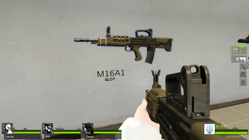 SA80 Assault Rifle (M16A2)