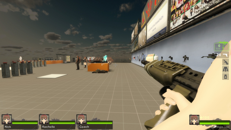 SA80 Assault Rifle Elcan scope (M16A2)