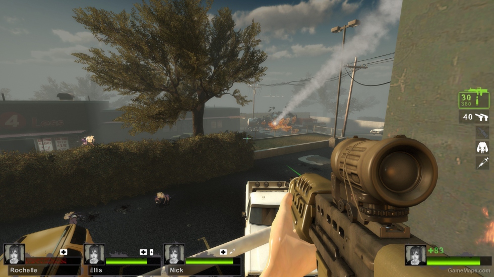 SA80 Assault Rifle Elcan scope (M16A2)
