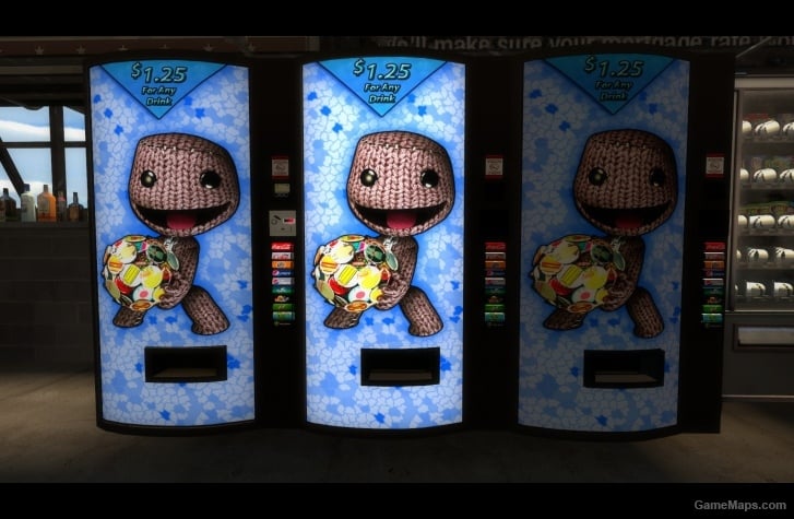 Sackboy Vending Machine