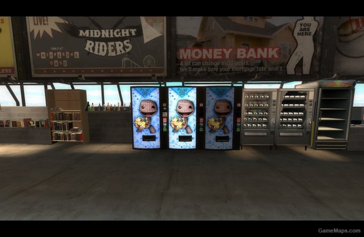 Sackboy Vending Machine