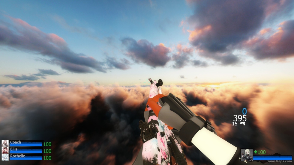 Sakura Type 64 replace AK47（Glow) #少女前线樱花主题64式自（发光）替换AK47