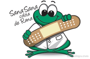 sana sana colita de rana