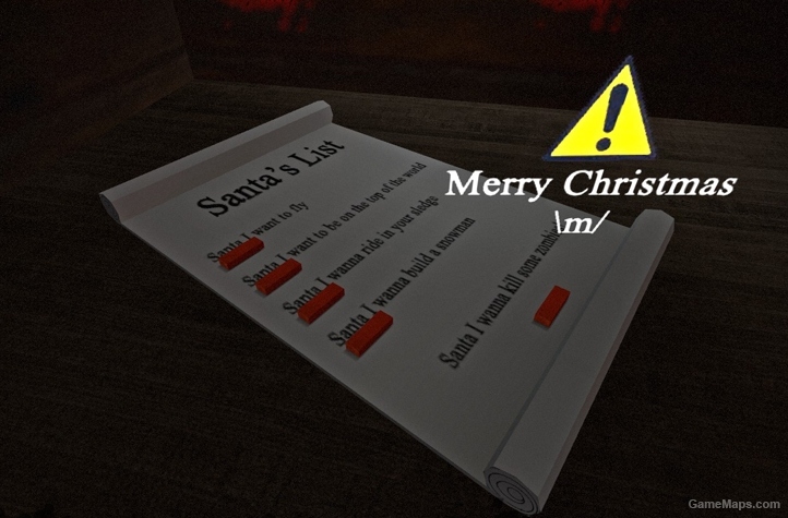 Santa can I go out and kill tonight 2?