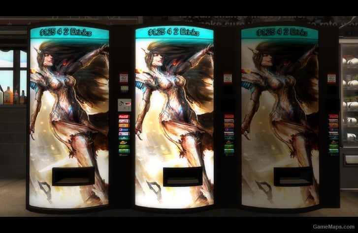 Satsuki Kiryuin Vending Machine