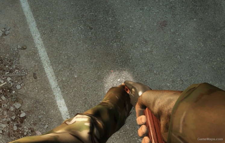 Sawed off shotgun