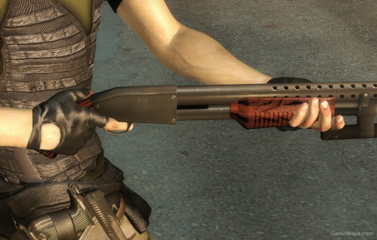 Sawed off shotgun