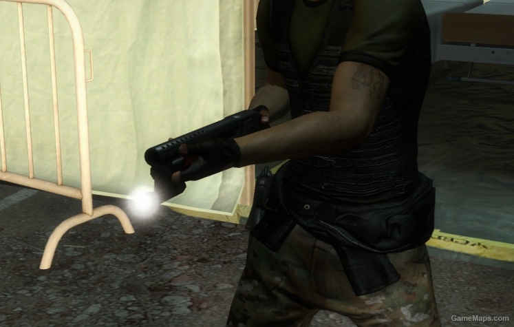 Sawed off shotgun