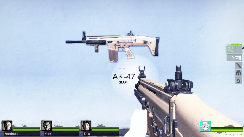 SCAR-H from CODMW 2019 (V2) (AKM) (request)