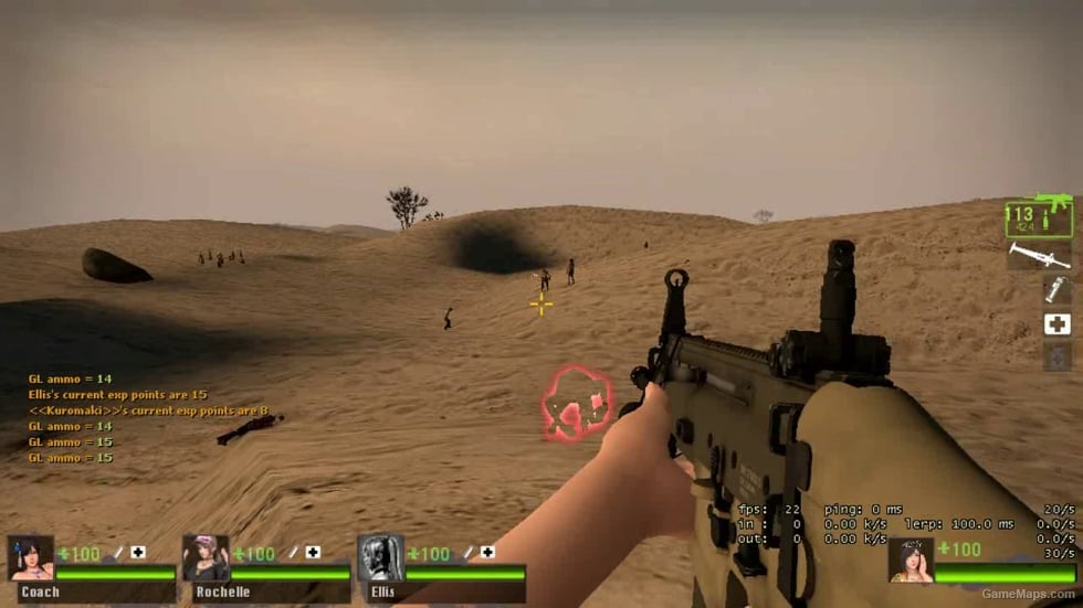 Scar with M203 (Vscript)