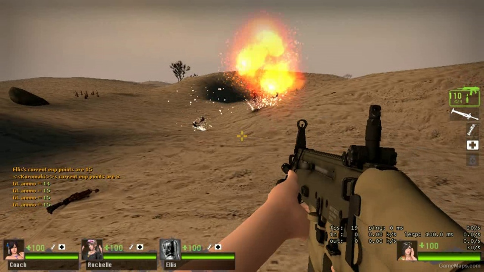 Scar with M203 (Vscript)