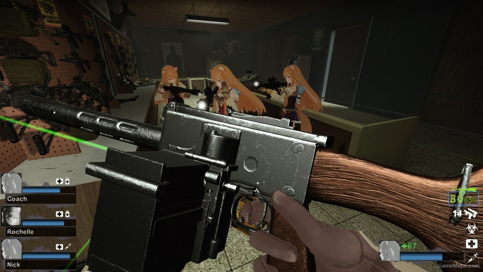 Schwarzlose SMG 08-18 V2 v5 [UZI] (request)