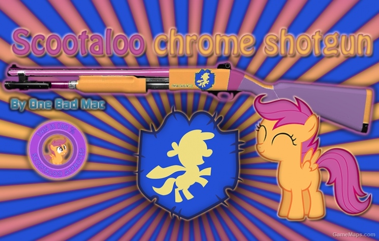 Scootaloo Chrome Shotgun