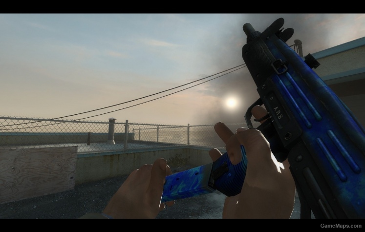 Seawave sprayed weapon skin pack