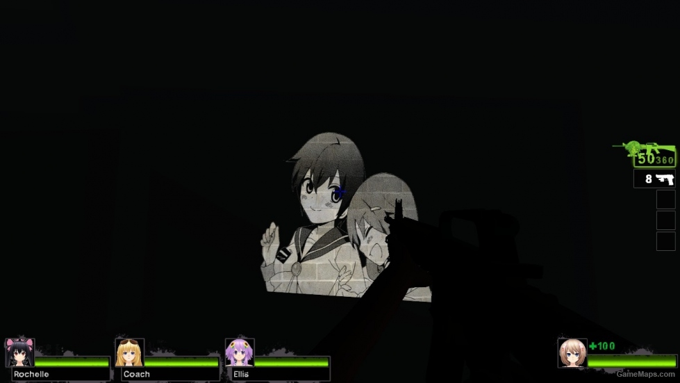 Seiko and Naomi - Wall, Rifle Seiko and Naomi