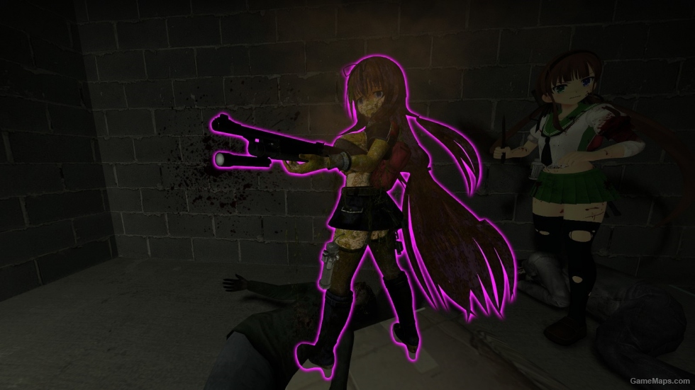 Senran Kagura - Murasaki (Military) - Rochelle
