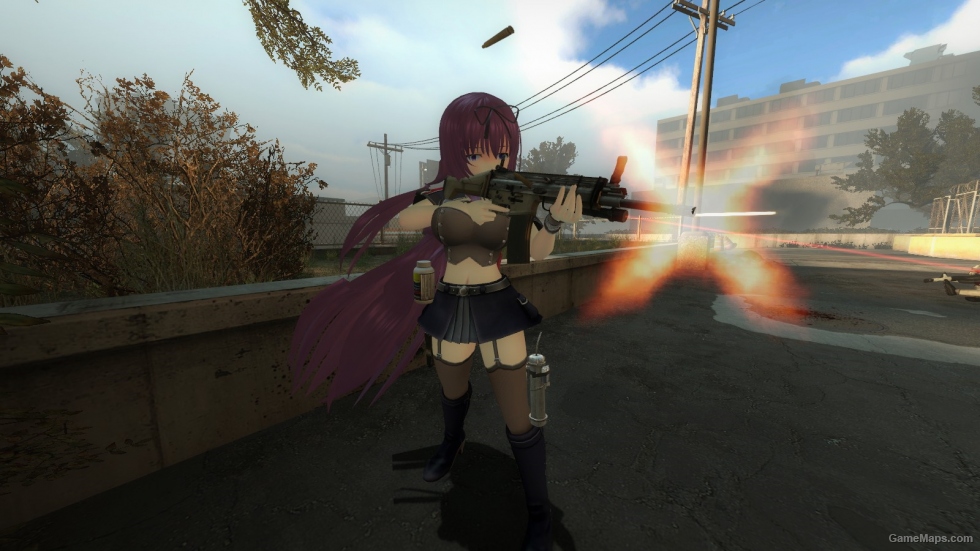 Senran Kagura - Murasaki (Military) - Rochelle