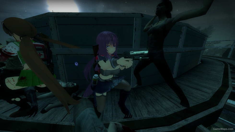 Senran Kagura - Murasaki (Military) - Rochelle