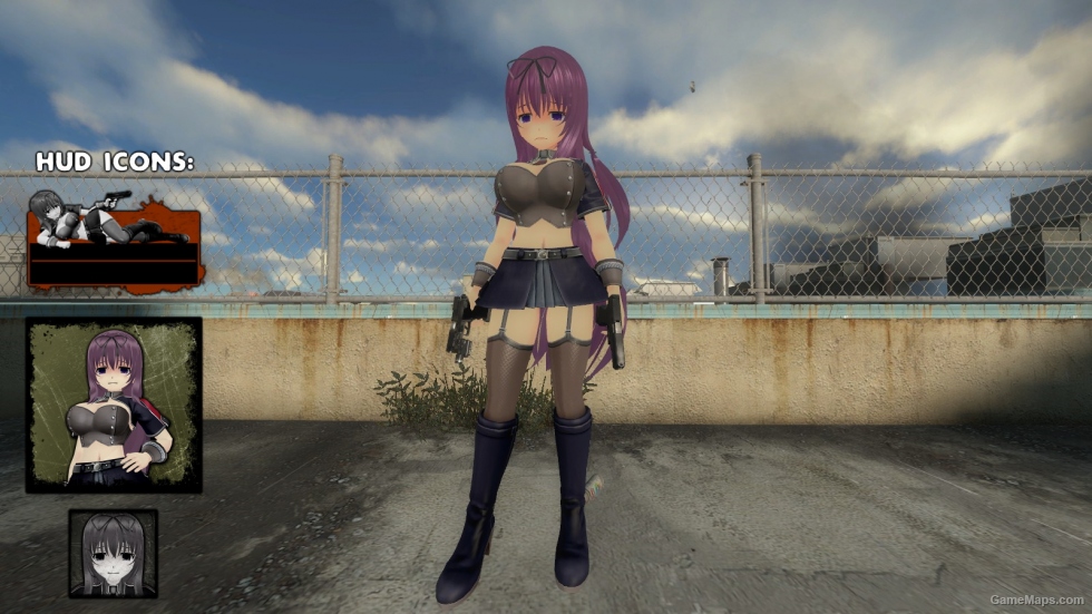 Senran Kagura - Murasaki (Military) - Rochelle