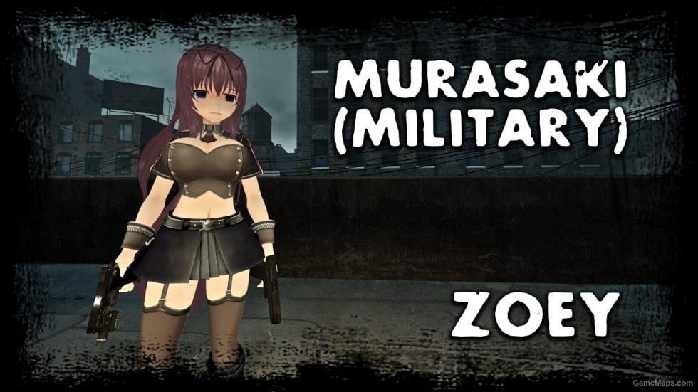 Senran Kagura - Murasaki (Military) - Zoey