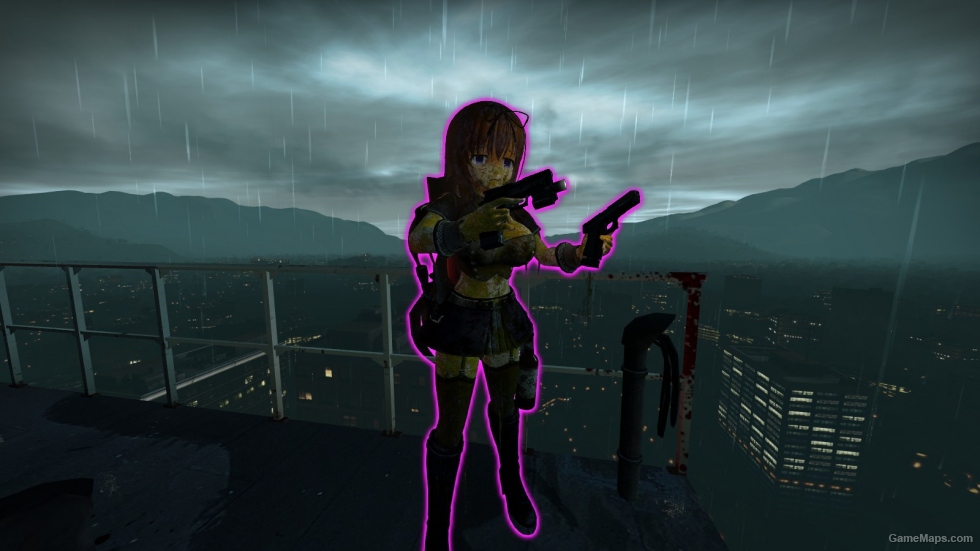 Senran Kagura - Murasaki (Military) - Zoey