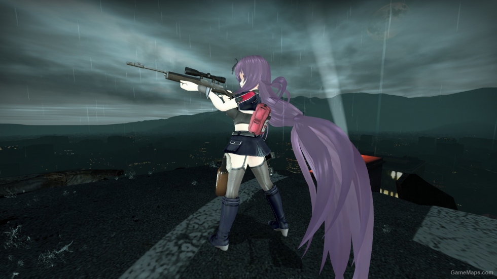 Senran Kagura - Murasaki (Military) - Zoey