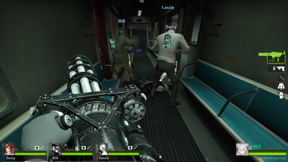 Serious Sam 3 XM214-A Minigun (AK47)