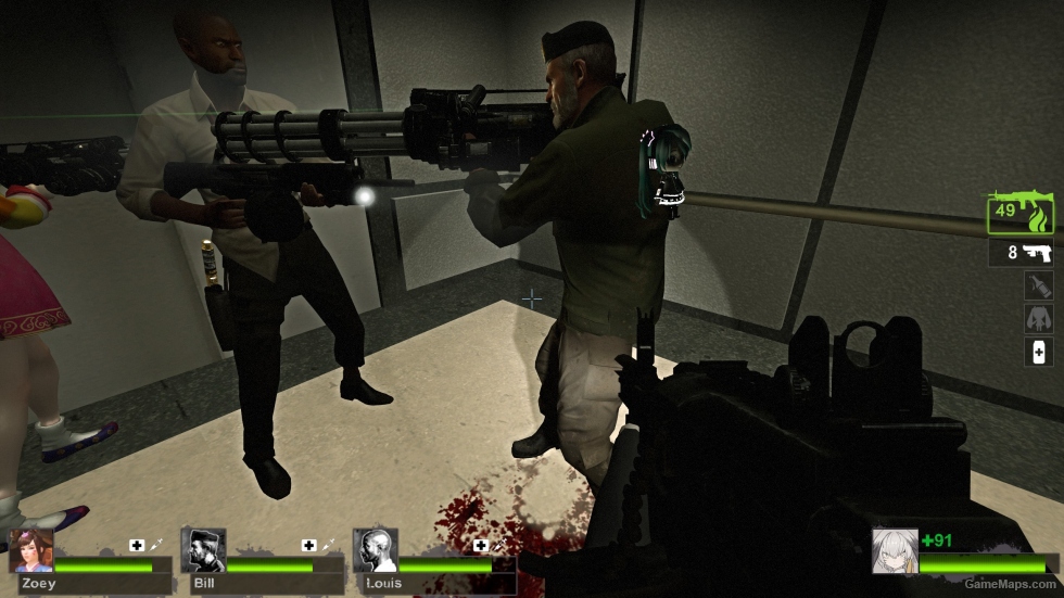 Serious Sam 3 XM214-A Minigun (AK47)