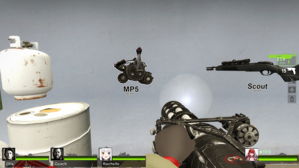 Serious Sam 3 XM214-A Minigun (mp5n) [request]
