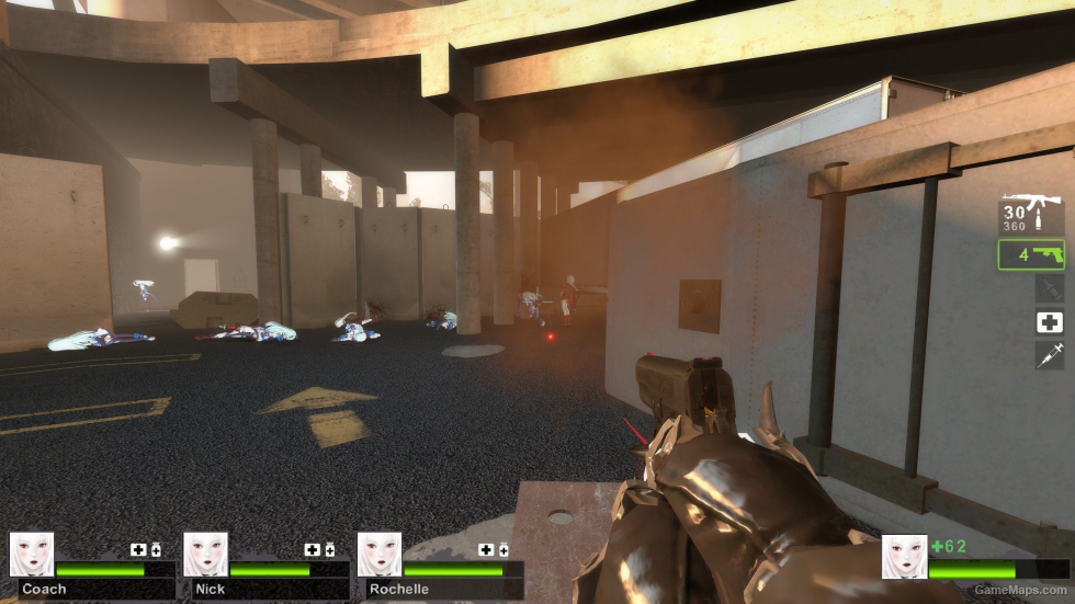 Setesh (long slide) laser on Ver (Magnum Pistol)