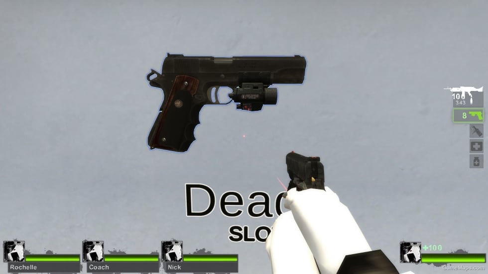 Setesh (standard) laser on Ver (Magnum Pistol)