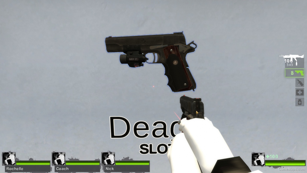 Setesh (standard) laser on Ver (Magnum Pistol)