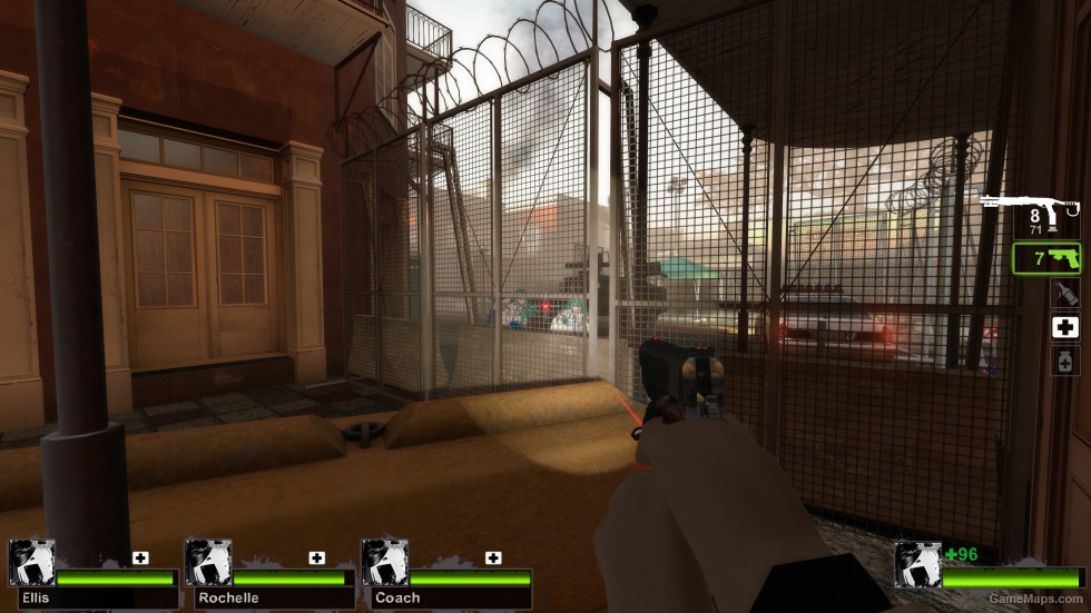 Setesh (standard) laser on Ver (Magnum Pistol)