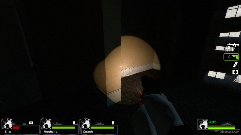 Setesh (standard) laser on Ver (Magnum Pistol)