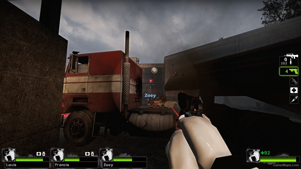 Setesh (standard) laser on Ver (Magnum Pistol)