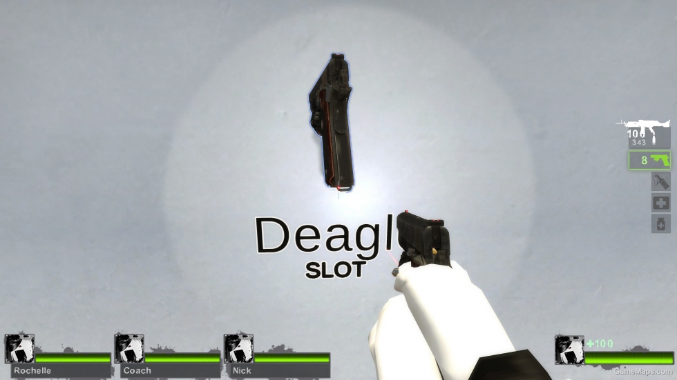 Setesh (standard) laser on Ver (Magnum Pistol)