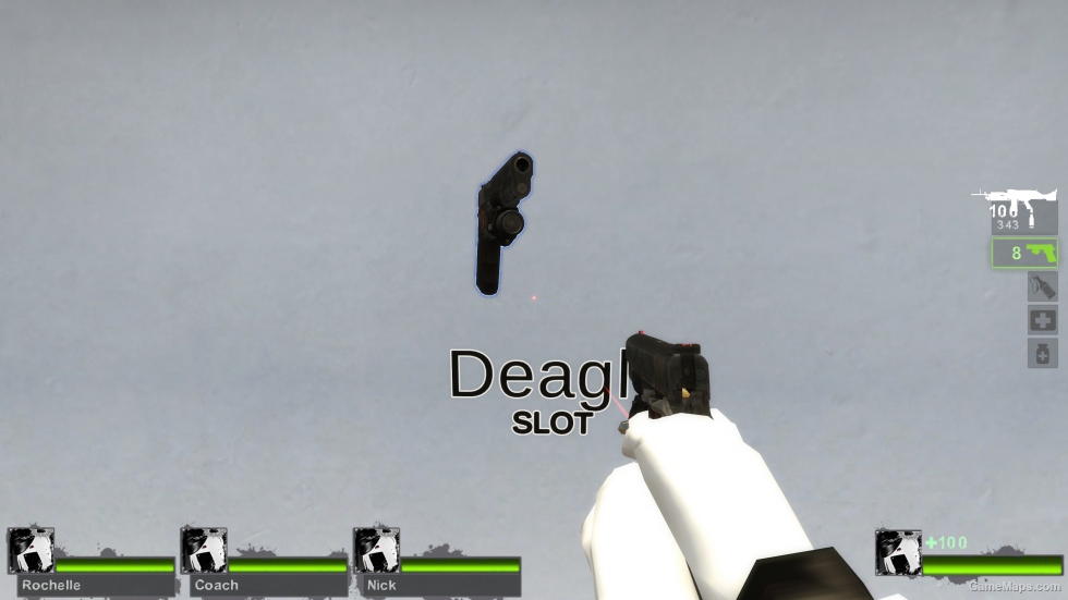 Setesh (standard) laser on Ver (Magnum Pistol)