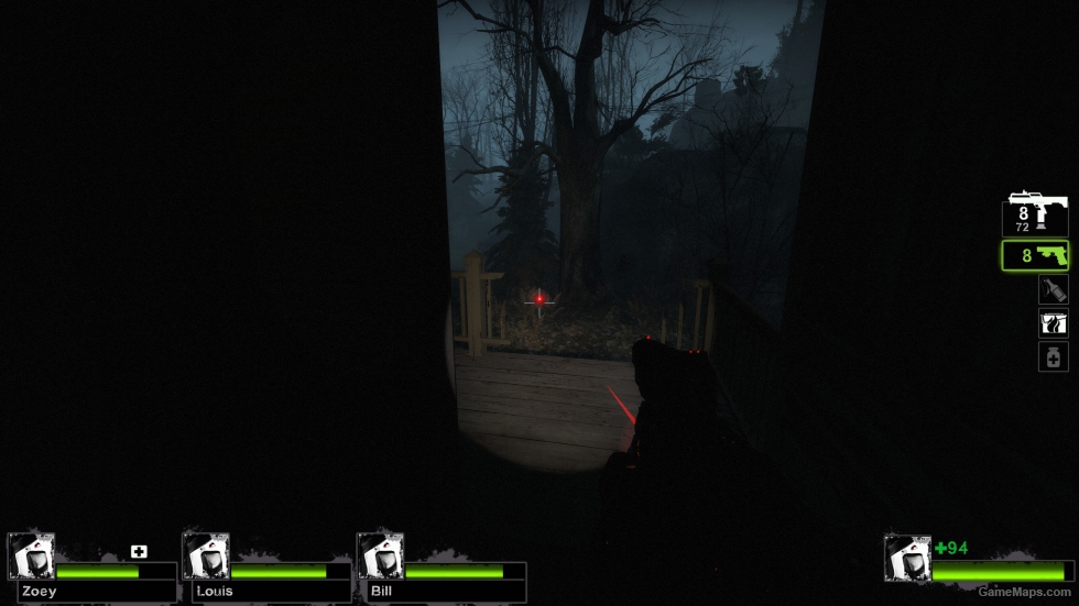 Setesh (standard) laser on Ver (Magnum Pistol)