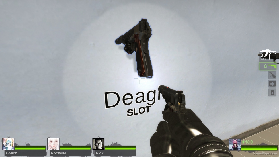 Setesh (suppressed) laser off Ver (Magnum Pistol)
