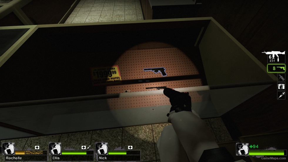 Setesh (suppressed) laser off Ver (Magnum Pistol)