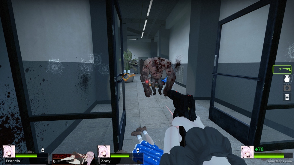 Setesh (suppressed) laser on Ver (Magnum Pistol)
