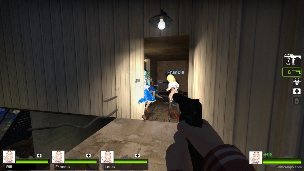 Setesh (suppressed) laser on Ver (Magnum Pistol)