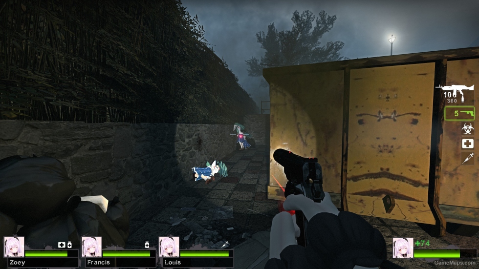 Setesh (suppressed) laser on Ver (Magnum Pistol)