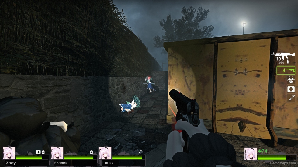 Setesh (suppressed) laser on Ver (Magnum Pistol)