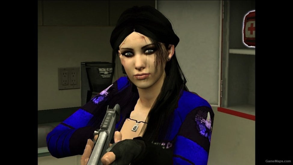 Sexy Badass Zoey blue (redux)