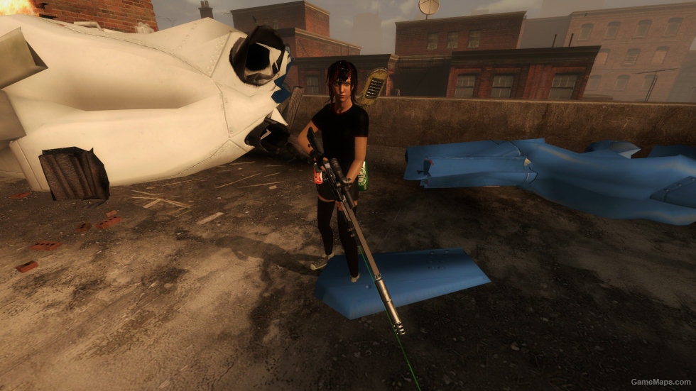 Sexy Punk Zoey (arms rig fixes)