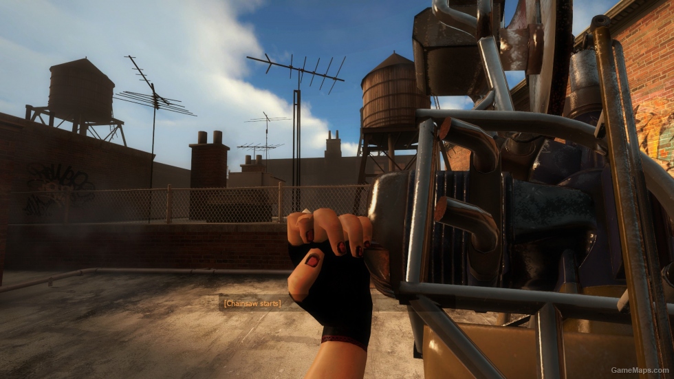 Sexy Punk Zoey (arms rig fixes)