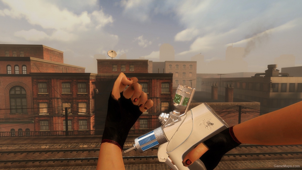 Sexy Punk Zoey (arms rig fixes)